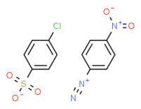 p-nitrobenzenediazonium p-chlorobenzenesulphonate