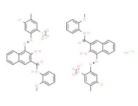 Calcium bis[6-chloro-4-[[2-hydroxy-3-[(2-methoxyphenyl)carbamoyl]-1-naphthyl]azo]toluene-3-sulphonate]
