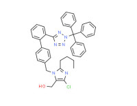 [2-butyl-5-chloro-3-[[4-[2-(2-trityltetrazol-5-yl)phenyl]phenyl]methyl]imidazol-4-yl]methanol