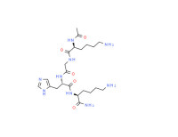 N2-Acetyl-L-lysylglycyl-L-histidyl-L-lysinamide