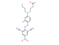 [[4-[(2,6-dicyano-4-nitrophenyl)azo]-3-methylphenyl]amino]hexyl acetate
