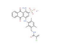Potassium 1-amino-4-[[3-[[(2-chloro-1-oxoallyl)amino]methyl]-2,4,6-trimethylphenyl]amino]-9,10-dihydro-9,10-dioxoanthracene-2-sulphonate