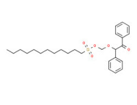 (2-oxo-1,2-diphenylethoxy)methyl dodecane-1-sulphonate