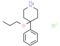 4-phenyl-4-propoxypiperidinium chloride