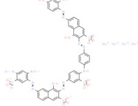 2-Naphthalenesulfonic acid, 6-[(2,4-diamino-5-sulfophenyl)azo]-4-hydroxy-3-[[4-[[4-[[1-hydroxy-7-[[4-hydroxy-2-[(2-methylphenyl)amino]phenyl]azo]-3-sulfo-2-naphthalenyl]azo]phenyl]amino]-3-sulfophenyl]azo]-, tetrasodium salt