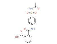 N-(4-(acetylsulphamoyl)phenyl)phthalamic acid