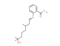 Methyl 2-[(7-hydroxy-3,7-dimethyloctylidene)amino]benzoate