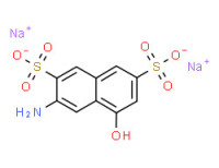 3-amino-5-hydroxynaphthalene-2,7-disulphonic acid, sodium salt