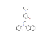 2-bromo-4-(diethylamino)benzaldehyde 2-naphthylphenylhydrazone