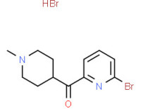 (6-bromopyridin-2-yl)-(1-methylpiperidin-4-yl)methanone hydrobromide