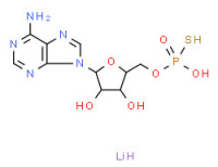 Adenosine, 5'-(dihydrogen phosphorothioate), dilithium salt
