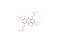 9,10-dihydro-1,5-dihydroxy-9,10-dioxo-4,8-bis[(sulphomethyl)amino]anthracene-2,6-disulphonic acid, sodium salt
