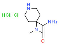 4-(dimethylamino)piperidine-4-carboxamide dihydrochloride