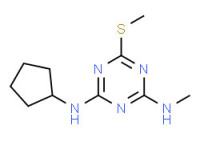 N-cyclopentyl-N'-methyl-6-(methylthio)-1,3,5-triazine-2,4-diamine