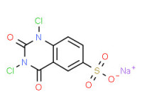 Sodium 1,3-dichloro-1,2,3,4-tetrahydro-2,4-dioxoquinazoline-6-sulphonate