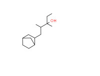 a-ethyl-a,ß-dimethylbicyclo[2.2.1]heptane-2-propanol