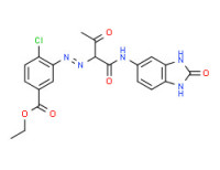 Ethyl 4-chloro-3-[[1-[[(2,3-dihydro-2-oxo-1H-benzimidazol-5-yl)amino]carbonyl]-2-oxopropyl]azo]benzoate
