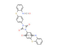 2,4-dioxo-1,3-diazetidine-1,3-diylbis(p-phenylenethio-o-phenylene) diisocyanate