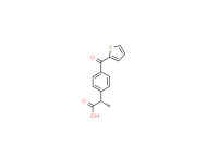 (S)-2-[4-(thien-2-ylcarbonyl)phenyl]butyric acid