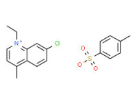 7-chloro-1-ethyl-4-methylquinolinium toluene-p-sulphonate
