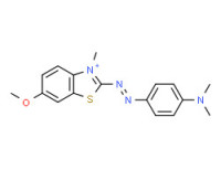 Bis[2-[[4-(dimethylamino)phenyl]azo]-6-methoxy-3-methylbenzothiazolium] sulphate