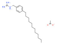 [(4-dodecylphenyl)methyl]guanidinium monoacetate