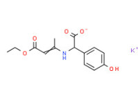 Potassium [(3-ethoxy-1-methyl-3-oxoprop-1-enyl)amino](4-hydroxyphenyl)acetate