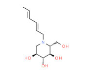 (E,E)-1,5-dideoxy-1,5-(hexa-2,4-dien-1-ylimino)-D-glucitol