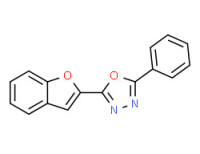 2-(2-benzofuryl)-5-phenyl-1,3,4-oxadiazole