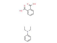 Phthalic acid, compound with N,N-diethylaniline (1:1)