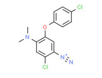 2-chloro-5-(4-chlorophenoxy)-4-dimethylaminobenzenediazonium tetrafluoroborate