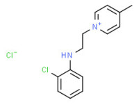 1-[2-[(2-chlorophenyl)amino]ethyl]-4-methylpyridinium chloride