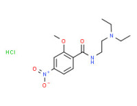 N-[2-(diethylamino)ethyl]-2-methoxy-4-nitrobenzamide monohydrochloride