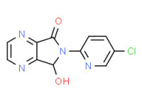 6-(5-chloro-2-pyridyl)-6,7-dihydro-7-hydroxy-5H-pyrrolo[3,4-b]pyrazin-5-one