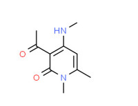 3-acetyl-1,6-dimethyl-4-(methylamino)-2-pyridone