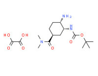 tert-Butyl[(1R,2S,5S)-2-amino-5-[(dimethylamino)carbonyl]cyclohexyl] carbamate  oxalate