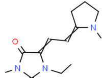 1-ethyl-3-methyl-5-[(1-methyl-2-pyrrolidinylidene)ethylidene]-2-thioxoimidazolidin-4-one