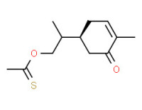 S-[2-(4-methyl-5-oxo-3-cyclohexen-1-yl)propyl] ethanethioate