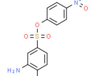 p-nitrophenyl 3-amino-4-methoxybenzenesulphonate