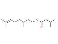 3,7-dimethyloct-6-enyl isovalerate