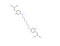 2,2'-[hexane-1,6-diylbis[(methylimino)(2-methyl-4,1-phenylene)methylidyne]]bismalononitrile
