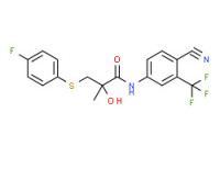 N-[4-Cyano-3-(trifluoromethyl)phenyl]-3-[(4-fluorophenyl)thio]-2-hydroxy-2-methylpropionamide