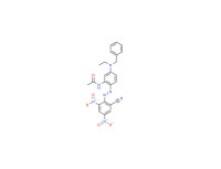 N-[2-[(2-cyano-4,6-dinitrophenyl)azo]-5-[ethyl(phenylmethyl)amino]phenyl]acetamide