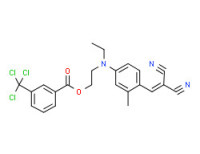 2-[[4-(2,2-dicyanovinyl)-3-methylphenyl]ethylamino]ethyl 3-(trichloromethyl)benzoate