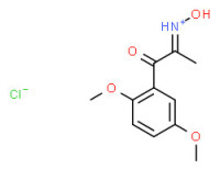 [2-(2,5-dimethoxyphenyl)-1-methyl-2-oxoethylidene]hydroxyammonium chloride
