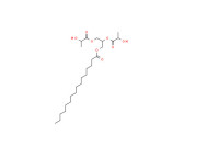 2,3-bis(2-hydroxy-1-oxopropoxy)propyl palmitate