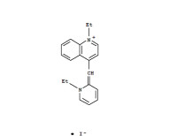 1-ethyl-4-[(1-ethyl-2(1H)-pyridylidene)methyl]quinolinium iodide