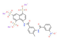 Trisodium 8-[[4-methyl-3-[(3-nitrobenzoyl)amino]benzoyl]amino]naphthalene-1,3,5-trisulphonate