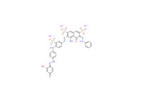 Trisodium 4-amino-3-[[4-[[4-[(2,4-dihydroxyphenyl)azo]phenyl]amino]-3-sulphonatophenyl]azo]-5-hydroxy-6-(phenylazo)naphthalene-2,7-disulphonate