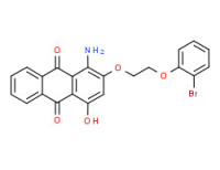 1-amino-2-[2-(bromophenoxy)ethoxy]-4-hydroxyanthraquinone